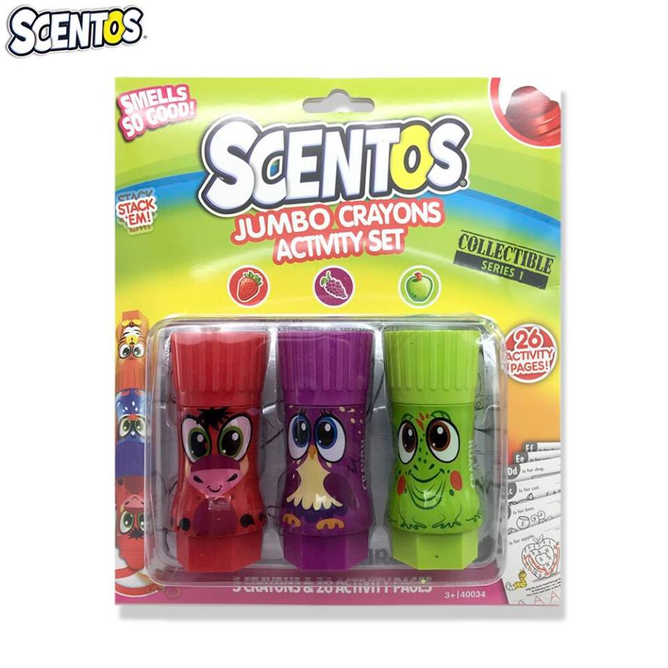 Scentos Series 1 Jumbo Scented Markers Set