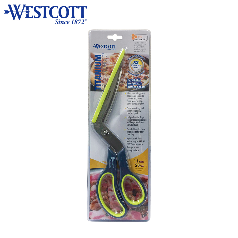 Westcott - Westcott Child Safety All Nylon Scissors, 5-Inch, Blunt